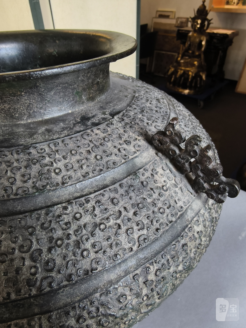 An archaic bronze vessel 'ling' - 图12